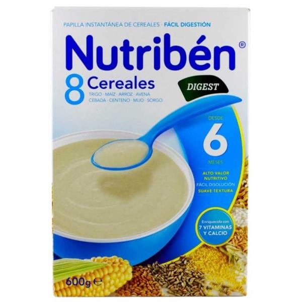 NUTRIBEN 8 CEREALES DIGEST 600 GR