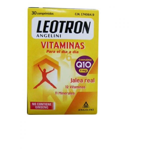 LEOTRON VITAMINAS PARA EL DÍA A DÍA 30 COMPRIMIDOS