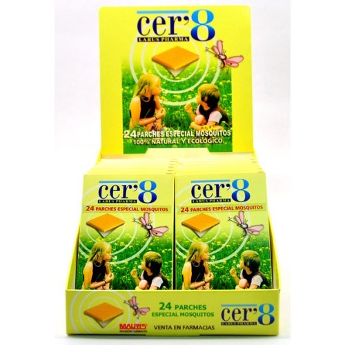 CER8 24 PARCHES ESPECIAL MOSQUITOS