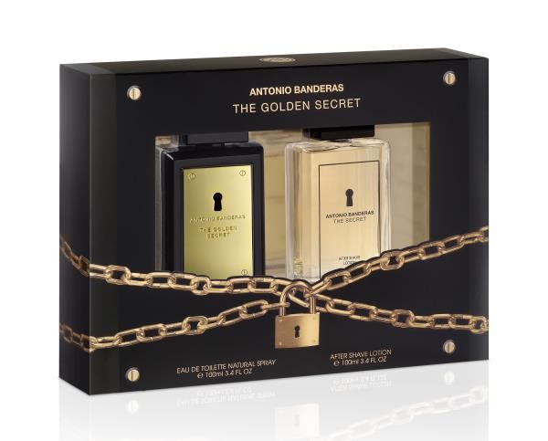 ANTONIO9 BANDERAS THE GOLDEN SECRET 100 ML + AFTER SHAVE LOTION 100 ML
