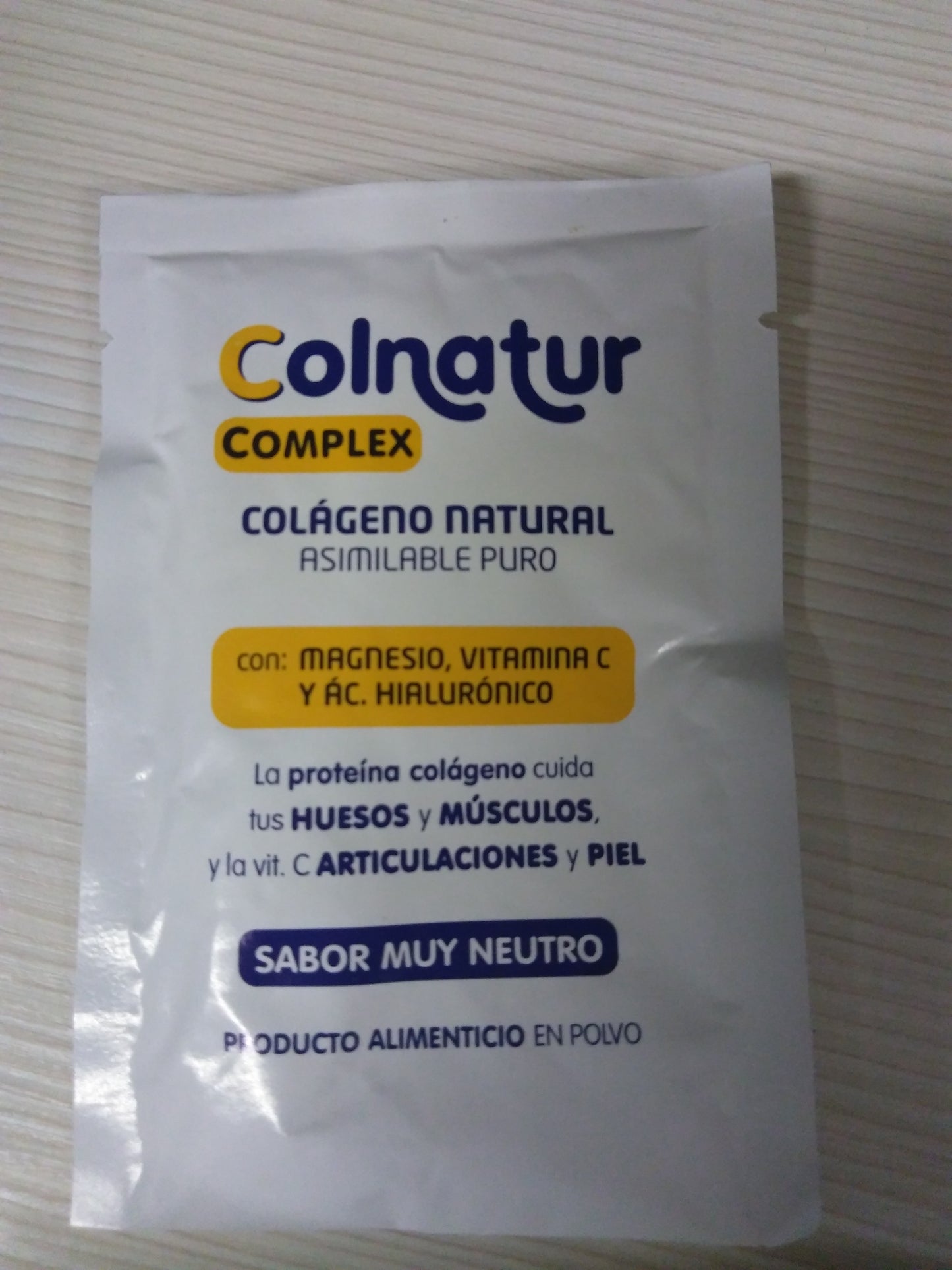 MUESTRA COLNATUR COMPLEX SABOR NEUTRO
