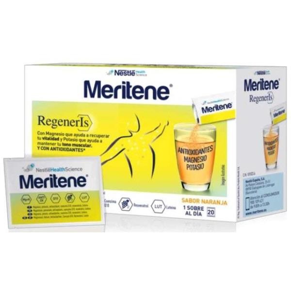 MERITENE REGENERIS SABOR NARANJA 20 SOBRES