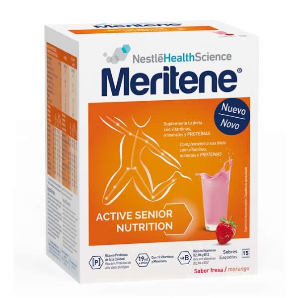 MERITENE 30 GR 15 SOBRES DE FRESA