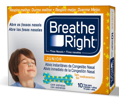 BREATHERIGHT TIRAS NASALES 10 U