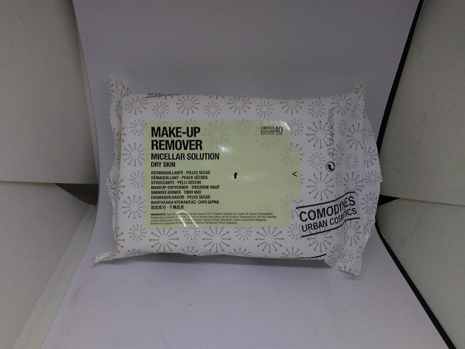 COMODYNES MAKE-UP REMOVER MICELLAR SOLUTION DESMAQUILLANTE 40 TOALLITAS