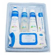 MUSTELA CANASTILLA BEBÉ AZUL
