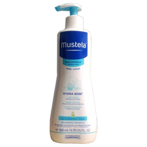 MUSTELA HYDRA BEBE LECHE CORPORAL 500 ML