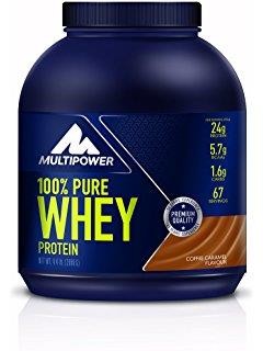 MULTIPOWER 100% PURE WHEY PROTEIN 2000 GR SABOR CAFÉ.