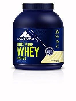 MULTIPOWER 100% PURE WHEY PROTEIN 2000GR SABOR VAINILLA.