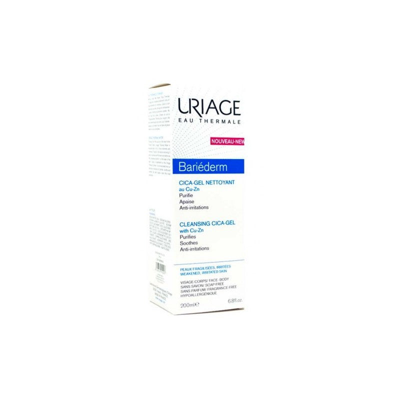 URIAGE BARIÉDERM CICA-GEL LIMPIADOR 200ML