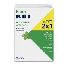FLUOR KIN ANTICARIES ENJIAGUE 500ML 2X1