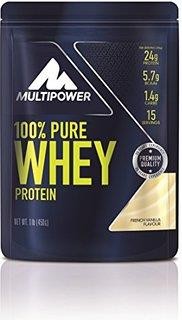 MULTIPOWER 100 % PURE WHEY PROTEIN 450 G SABOR VAINILLA