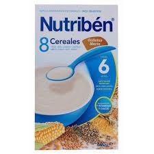 NUTRIBÉN 8 CEREALES CON GALLETAS MARIA 600 G