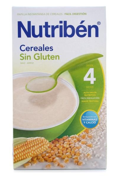 NUTRIBÉN CEREALES SIN GLUTEN 600 G