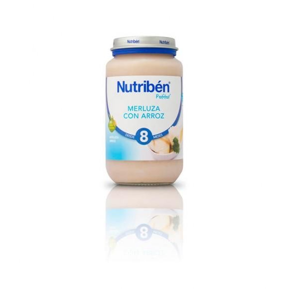 NUTRIBÉN POTITO MERLUZA CON ARROZ 8 MESES 250 G