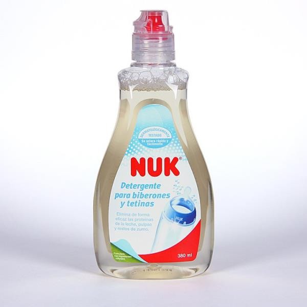 NUK DETERGENTE PARA BIBERONES Y TETINAS 380 ML