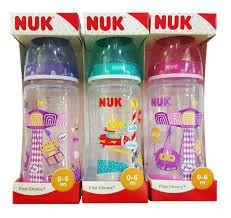 NUK BIBERÓN GRANDE 0-6 MESES LATEX TALLA M