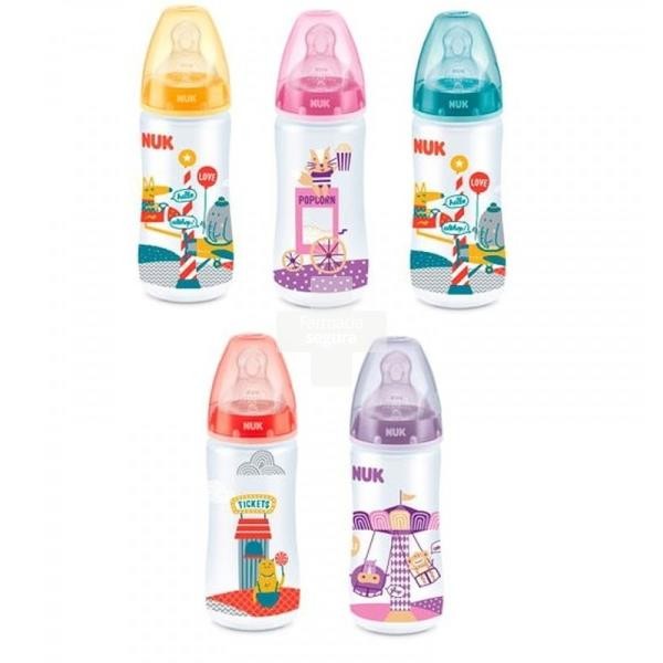 NUK BIBERON GRANDE 0-6 MESES SILICONA TALLA M