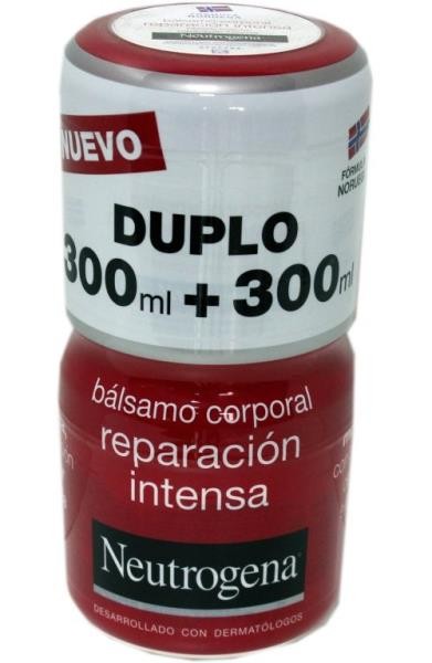 NEUTROGENA DUPLO 300 ML + 300 ML BÁLSAMO CORPORAL REPARACIÓN INTENSA