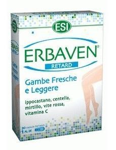 ERBAVEN RETARD 30 CÁPSULAS PIERNAS FRESCAS Y LIGERAS