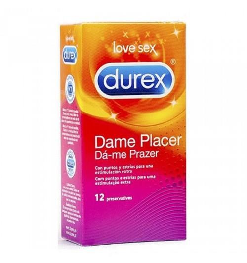 DUREX DAME PLACER 12 PRESERVATIVOS