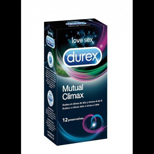 DUREX MUTUAL CLIMAX 12 PRESERVATIVOS