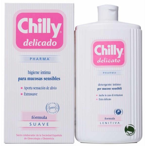 CHILLY DELICADO HIGIENE ÍNTIMA PH5 500 ML