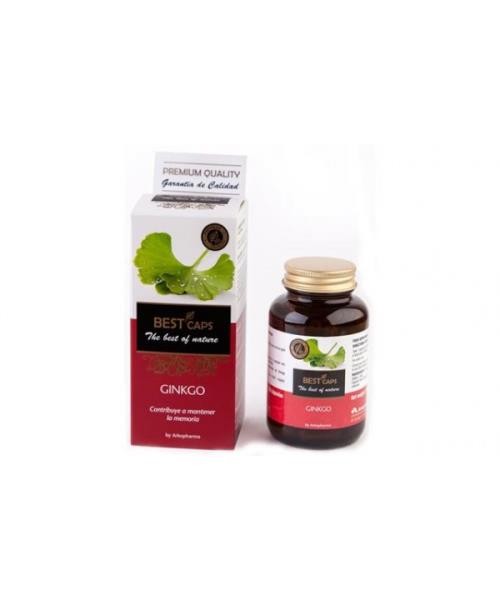 BEST CAPS GINKGO BILOBA 50 CAPSULAS