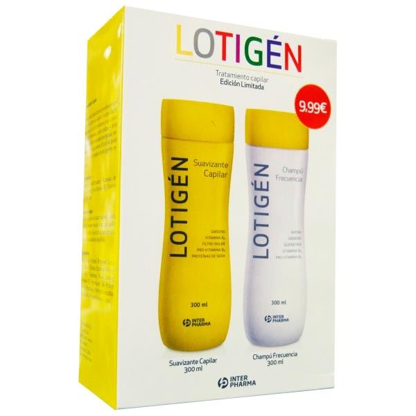 LOTIGÉN PACK CHAMPÚ + SUAVIZANTE 300 ML