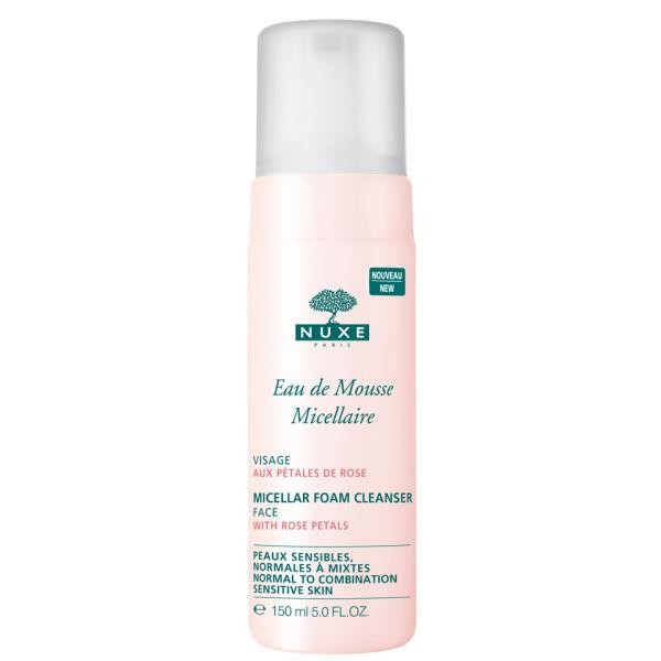 NUXE ESPUMA MICELAR CON PÉTALOS DE ROSA 150 ML