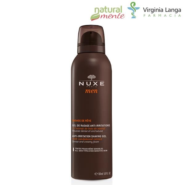 NUXE MEN GEL DE AFEITAR ANTIIRRITACIONES 150 ML