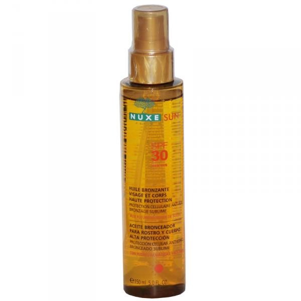 NUXE SUN ACEITE BRONCEADOR ROSTRO Y CUERPO SPF 150 ML