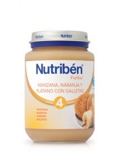 NUTRIBÉN POTITO FRUTAS CON GALLETAS 4 MES 200 G