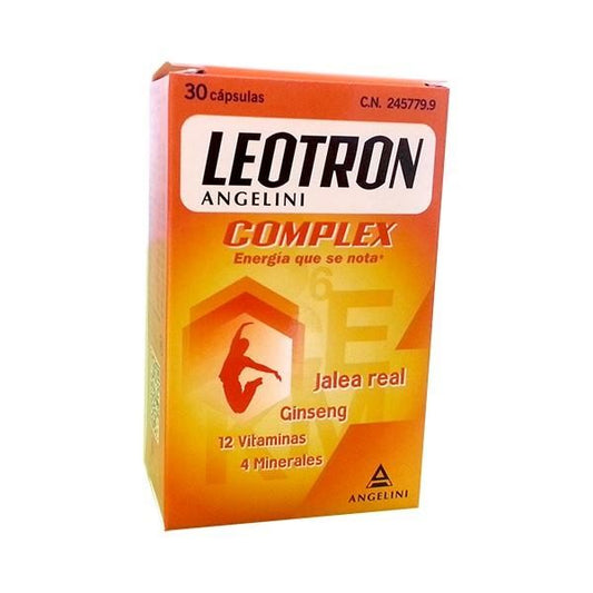 LEOTRON COMPLEX ENERGÍA QUE SE NOTA 30 CÁPSULAS