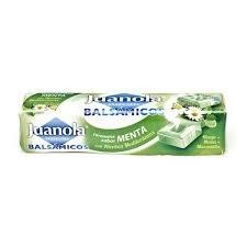 JUANOLA CARAMELOS SABOR MENTA CON HIERBAS MEDITERRÁNEAS 32,4 GR
