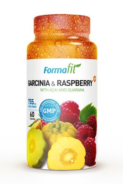 FORMAFIT GARCINIA Y RASPBERRY 755 MG 60 CÁPSULAS