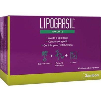 LIPOGRASIL ADELGAZANTE 30 SOBRES SABOR MANZANA
