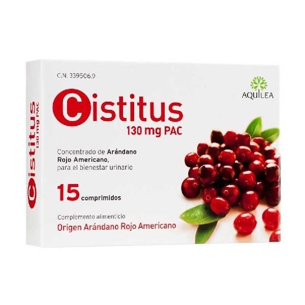 CISTITUS 130 MG PAC 15 COMPRIMIDOS