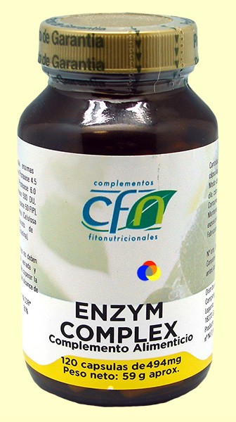 ENZYM COMPLEX 120 CÁPSULAS DE 449 MG