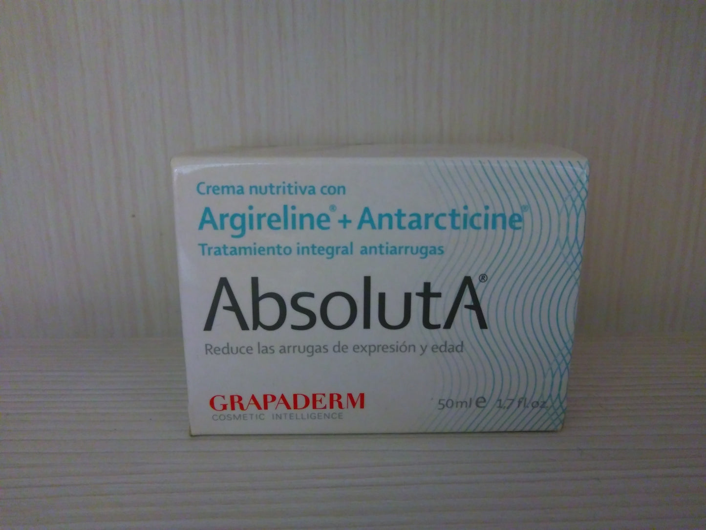 CREMA ABSOLUTA, NUTRITIVA CON ARGIRELINE + ANTARCTICINE TRAT ANTIARRUGAS 50 ML