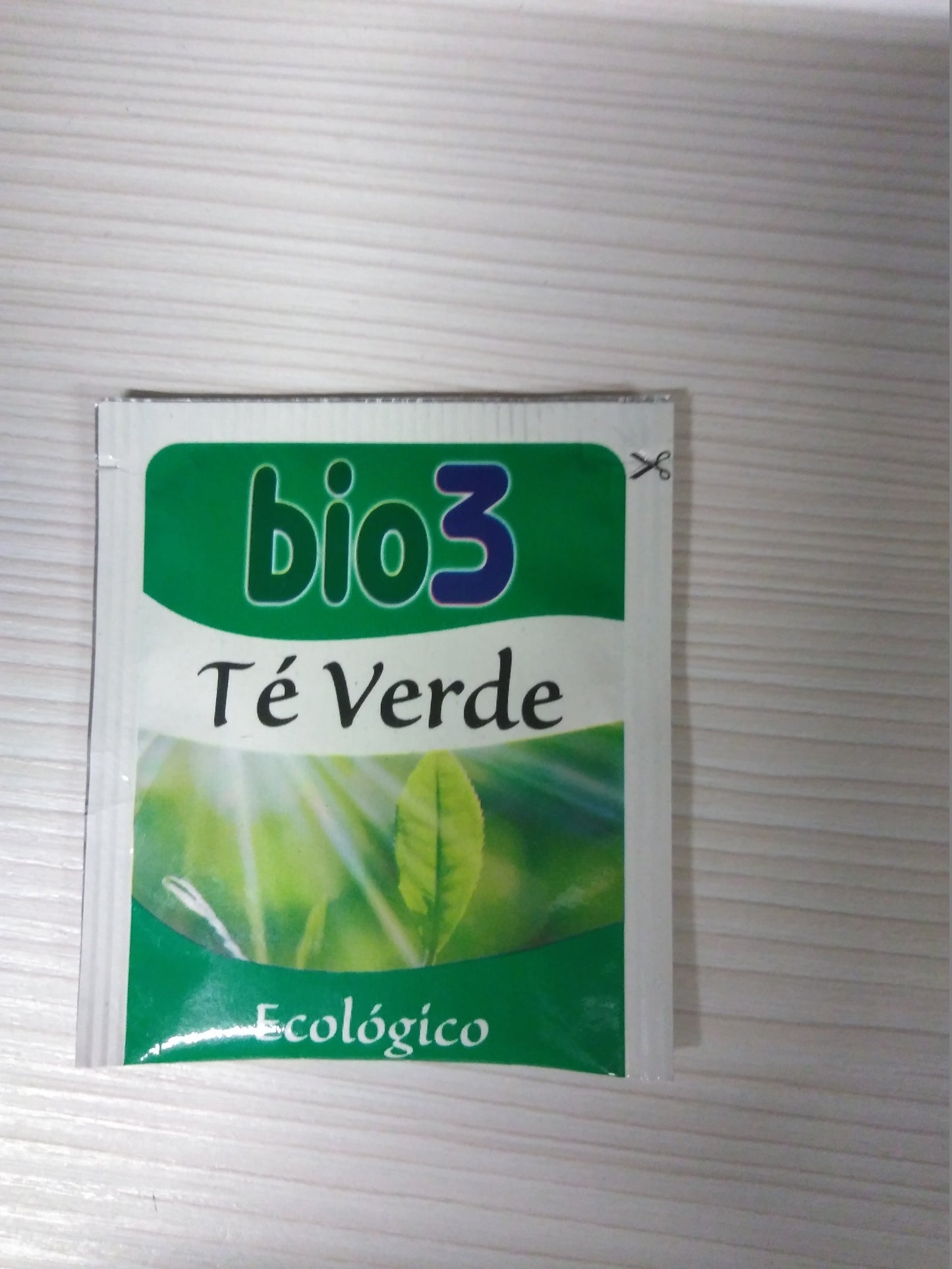 MUESTRA BIO 3 TÉ VERDE ECOLÓGICO 1 BOLSITA