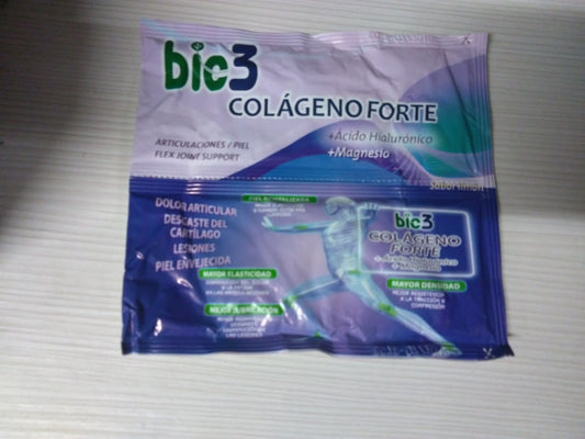 MUESTRA BIO 3 COLÁGENO FORTE (AC. HIALURÓNICO + MAGNESIO) 1 SOBRE