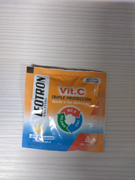 MUESTRA LEOTRON VIT C 1 COMPRIMIDO EFERVESCENTE