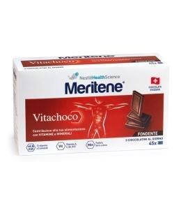 MERITENE VITACHOCO SABOR CHOCOLATE NEGRO 30 TABLETAS