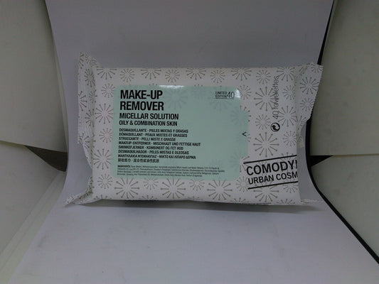 COMODYNES MAKE-UP REMOVER MICELLAR SOLUTION DESMAQUILLANTE 40 TOALLITAS
