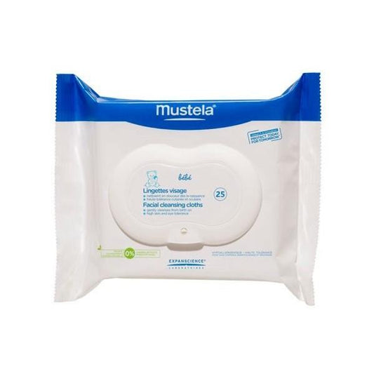 MUSTELA BEBE-NIÑO TOALLITAS LIMPIADORAS 25U