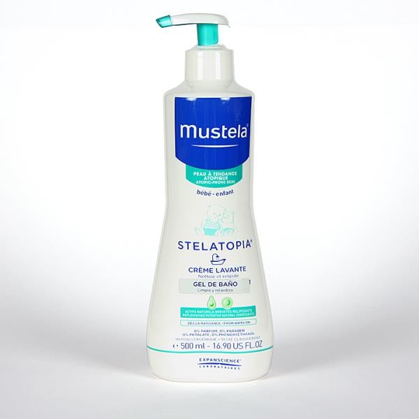 MUSTELA STELATOPIA GEL DE BAÑO 500 ML
