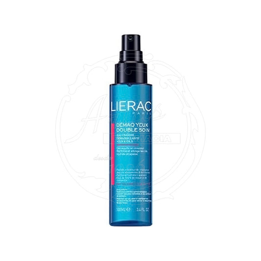 LIERAC DESMAQUILLANTE DE OJOS DOBL. CUID 100 ML