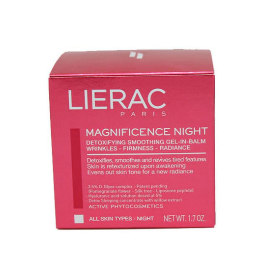 LIERAC MAGNIFICIENCE NIGHT GEL/BÁLSAMO ALISADOR 50ML