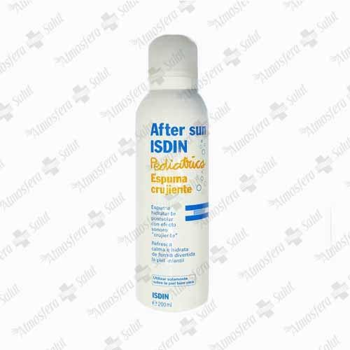 AFTER SUN ISDIN PEDIATRICS ESPUMA CRUJIENTE 200 ML